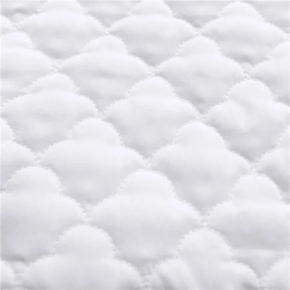 Ultra Soft Microfiber Portable/Mini-Crib Waterproof Fitted Quilted Mattress Pad